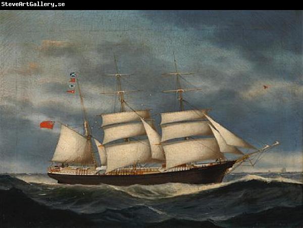 unknow artist The barque Annie Burrill